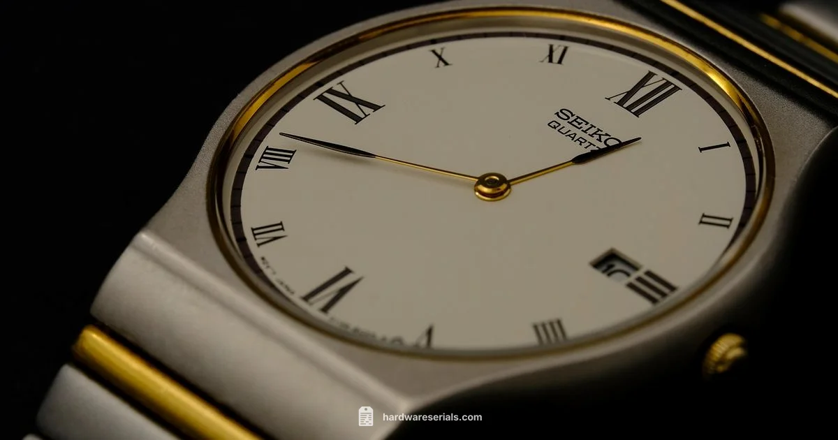 Seiko Serial Lookup - Hardware Serials