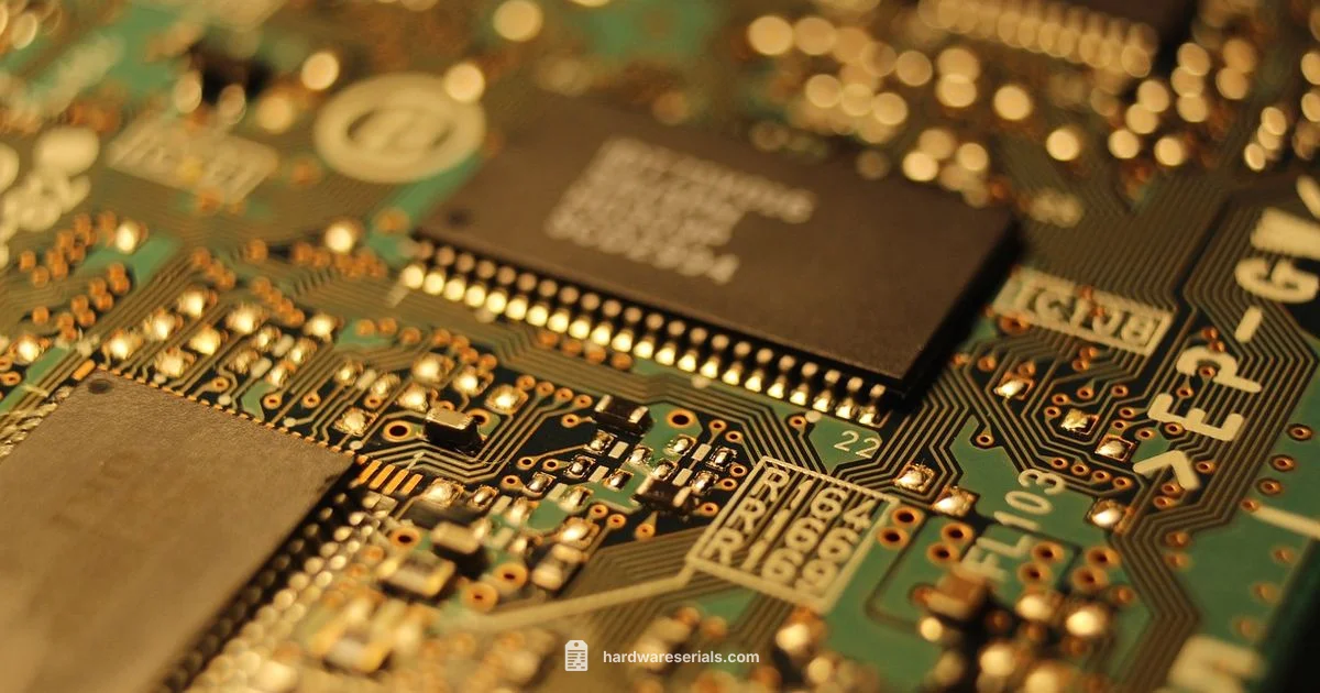 Series Number Lookup - Hardware Serials