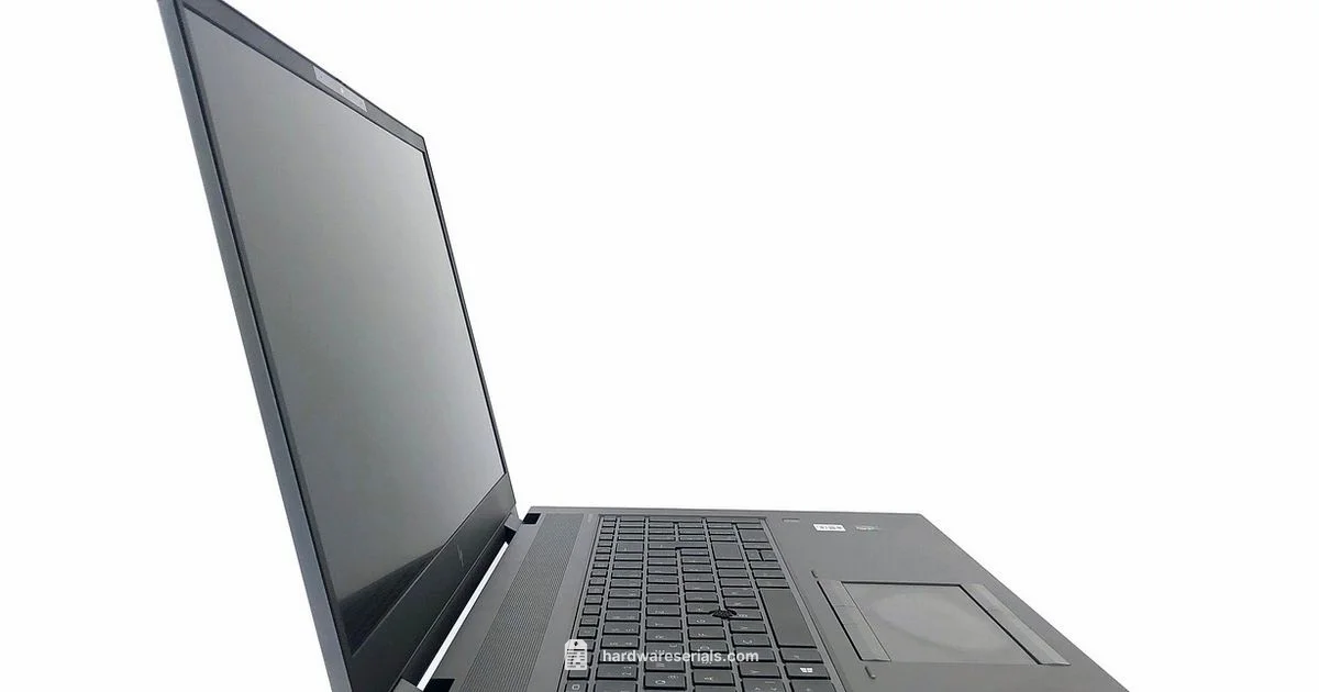 Find HP Serial - Hardware Serials