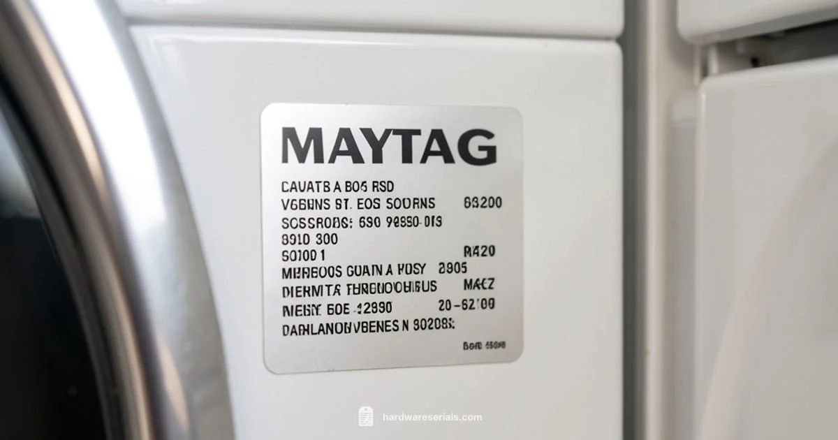Maytag Serial Lookup Maytag Serial Lookup - Hardware Serials
