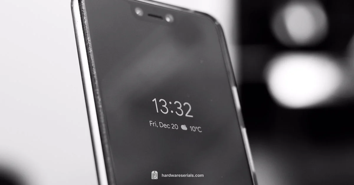 Pixel Serial Lookup - Hardware Serials