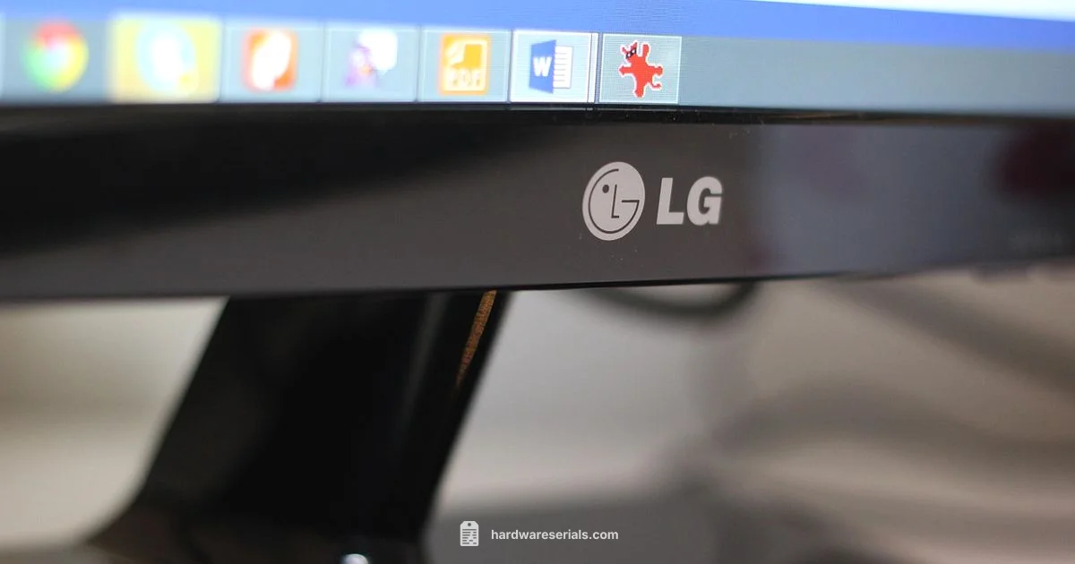 Monitor Serial Lookup - Hardware Serials