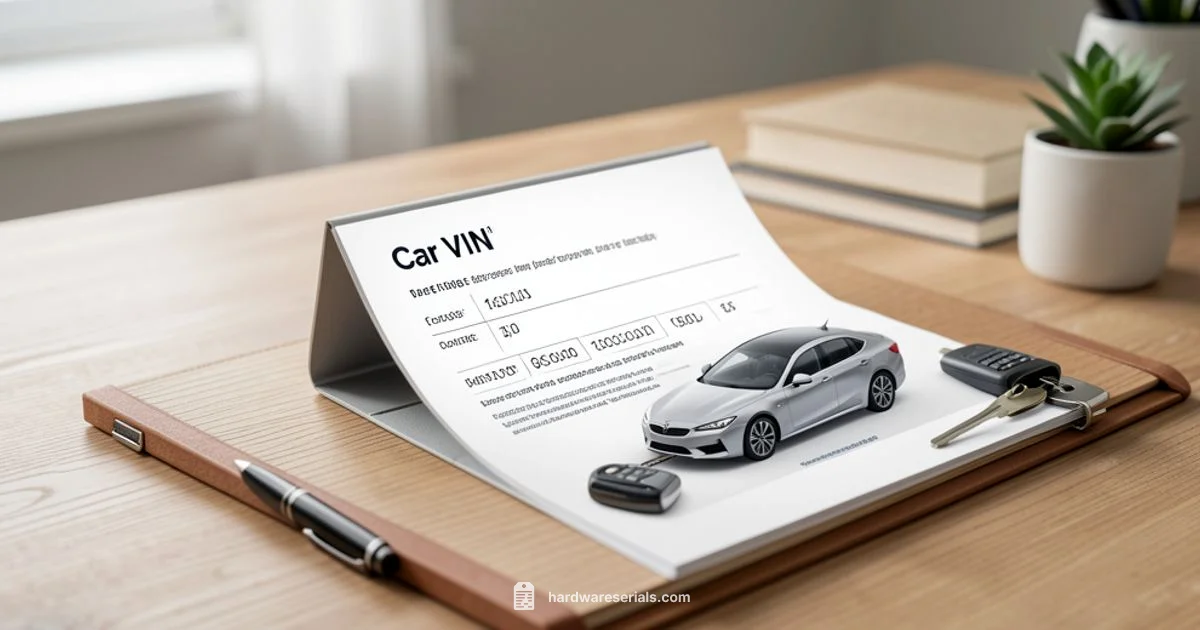 VIN Lookup Guide - Hardware Serials