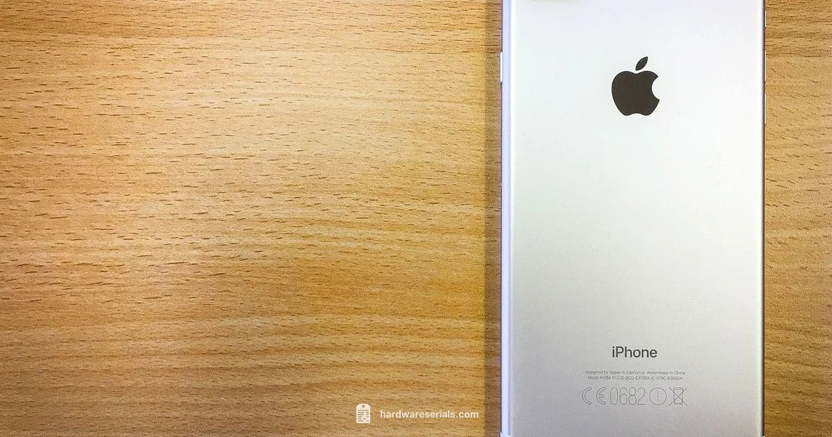 iPhone Prefix Insights - Hardware Serials