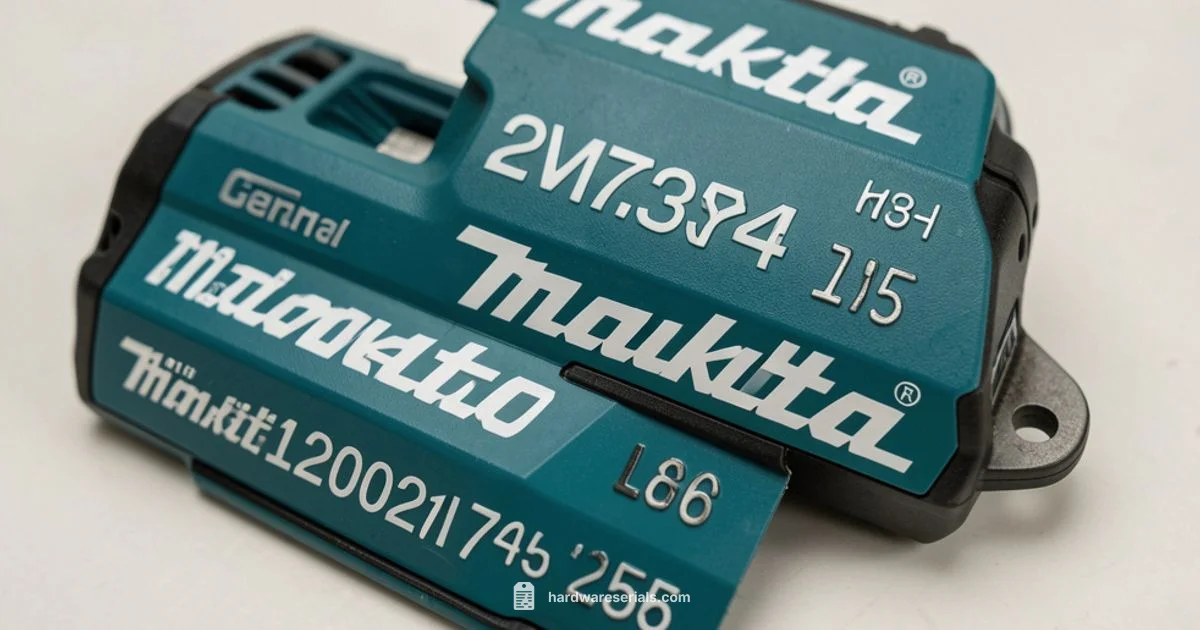 Makita Serial ID - Hardware Serials