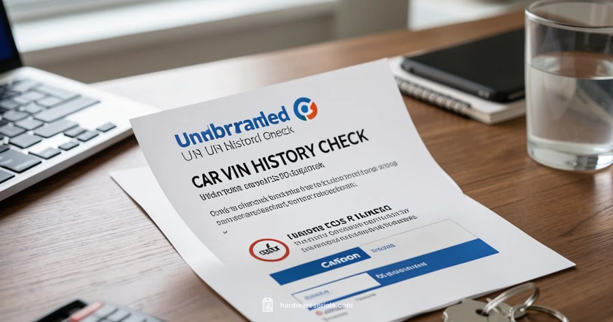 Best VIN Check Guide Best VIN Check Guide - Hardware Serials