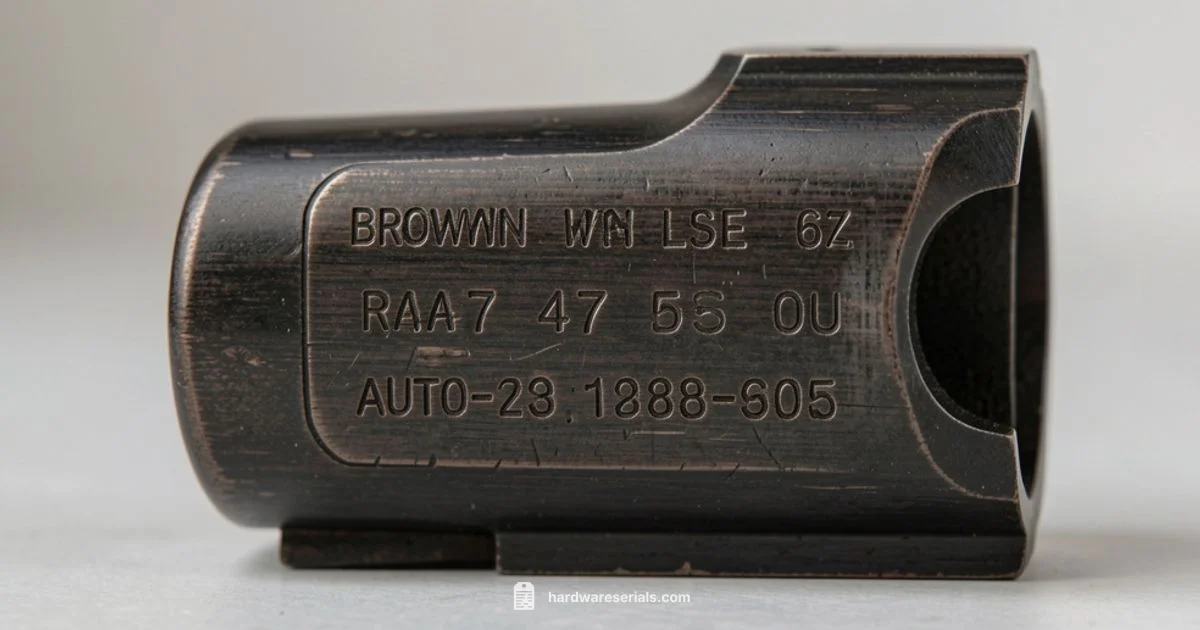 Auto-5 Serial Lookup - Hardware Serials