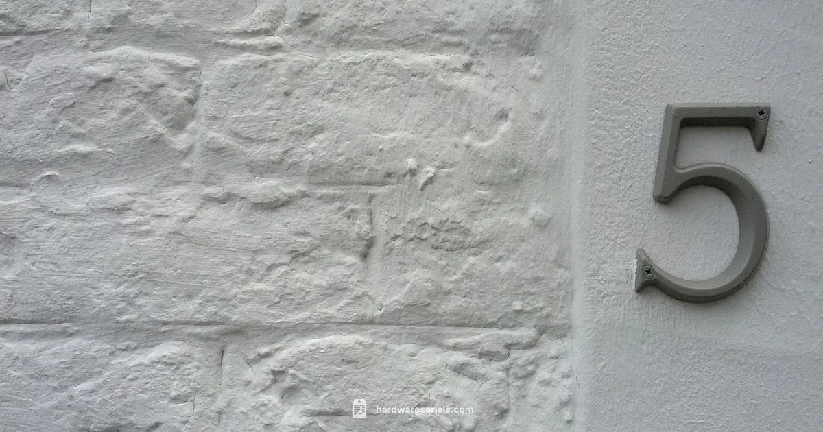 Order Numbers - Hardware Serials