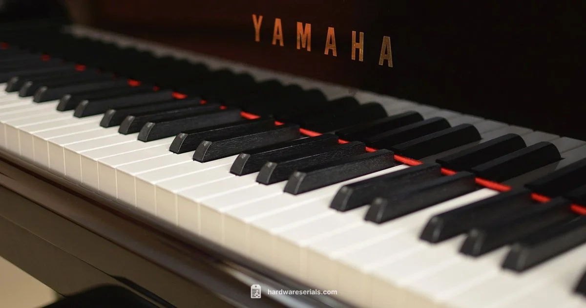 Yamaha Serial Lookup - Hardware Serials