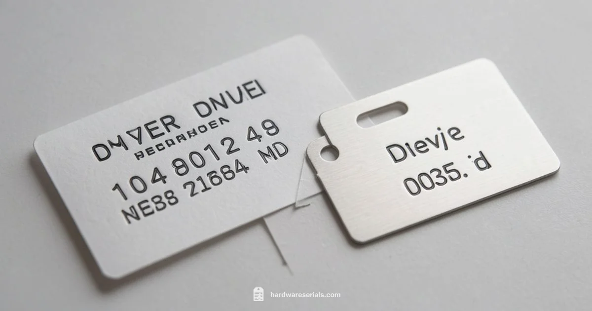 Serial vs Device ID - Hardware Serials