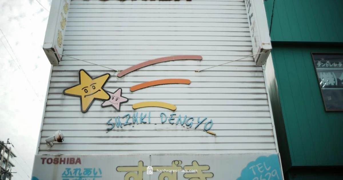 Toshiba Serial Guide - Hardware Serials