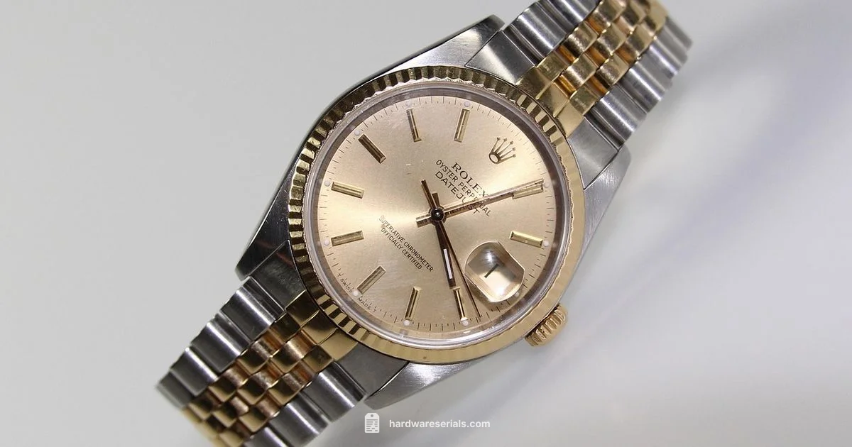 Rolex Serial Lookup - Hardware Serials