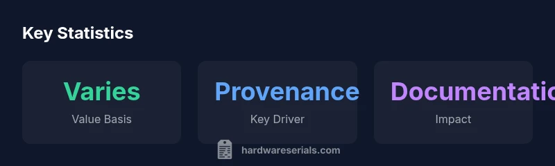 Infographic showing value drivers for serial numbers