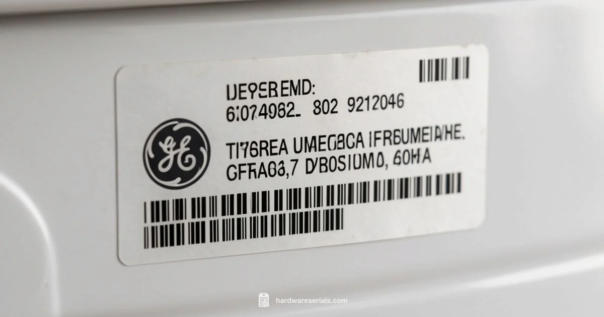 GE Serial Lookup - Hardware Serials