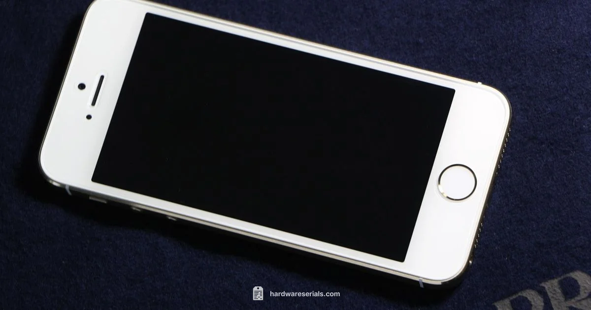 Find iPhone Serial - Hardware Serials