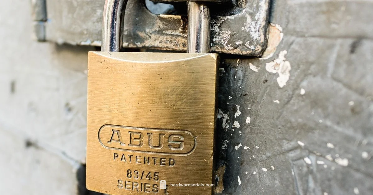 Serials & Security - Hardware Serials