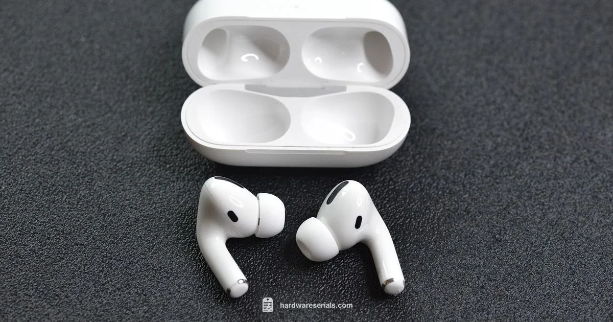 AirPods Serial - Hardware Serials