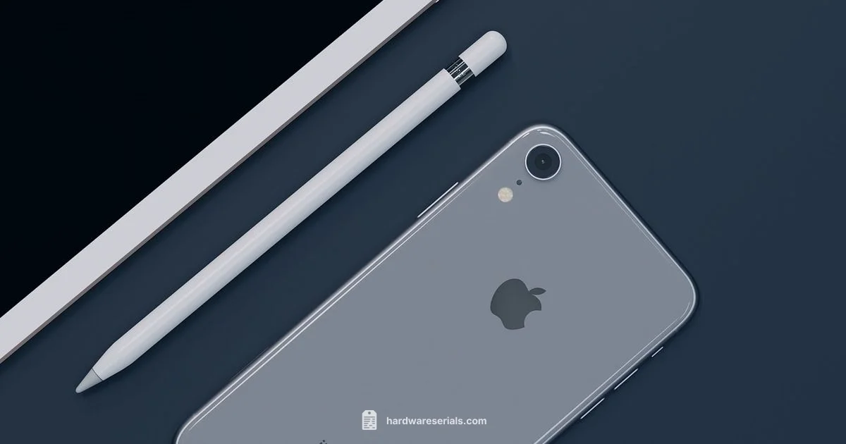 Apple Pencil Serial Lookup - Hardware Serials