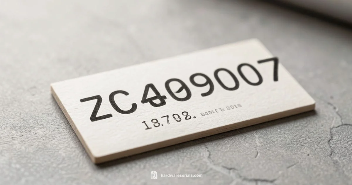 Find Serial Numbers - Hardware Serials