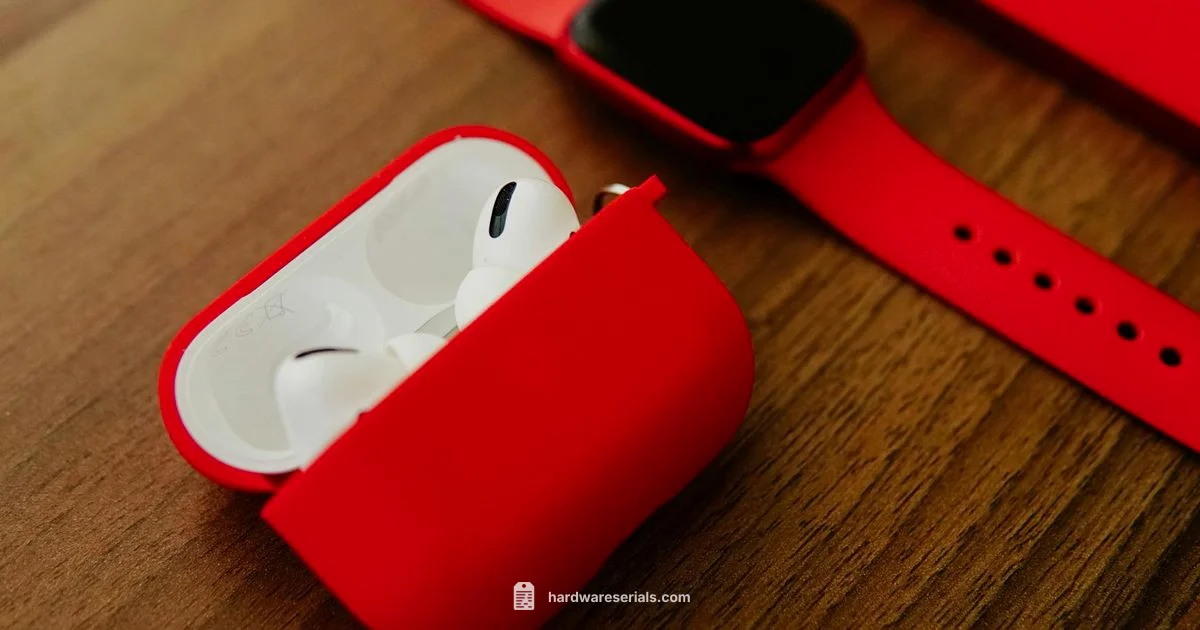 Find AirPods Serial - Hardware Serials