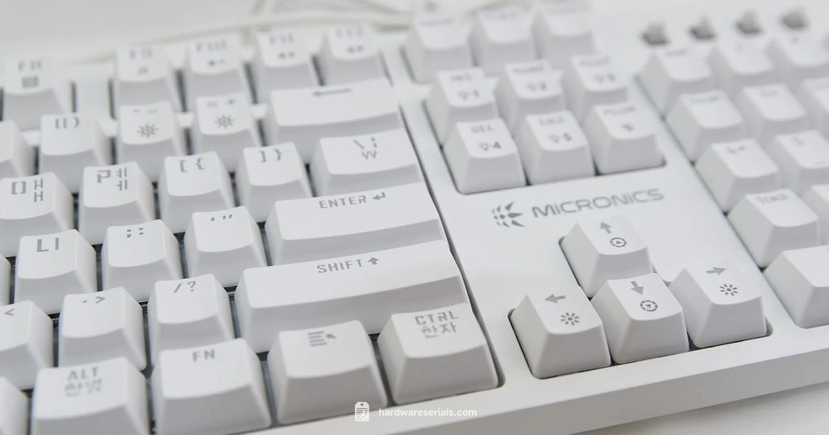 Serial Number Guide Serial Number Guide - Hardware Serials