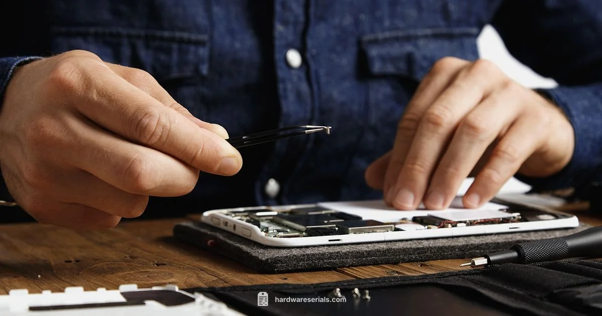 Locate and Verify Serial Numbers - Hardware Serials