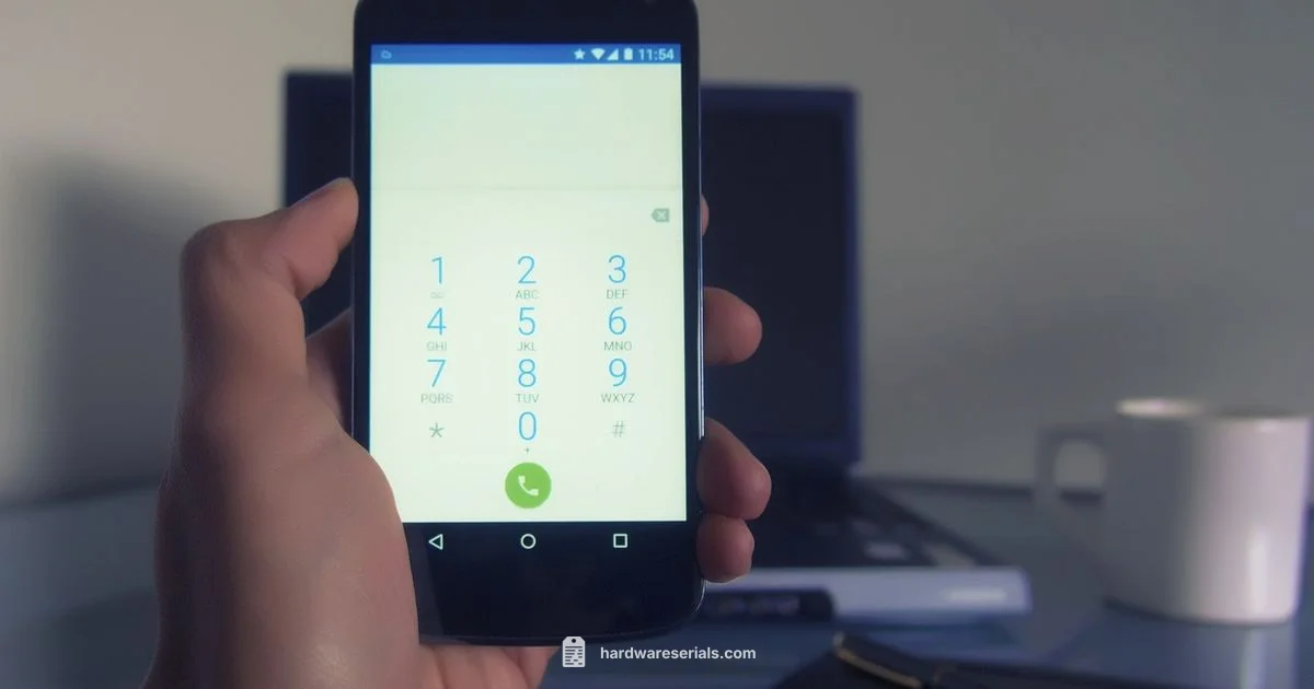 Find Your Phone Serial - Hardware Serials