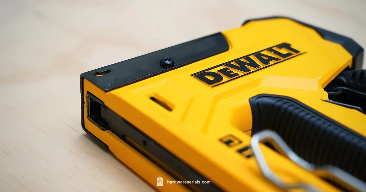 Dewalt Serial Lookup - Hardware Serials