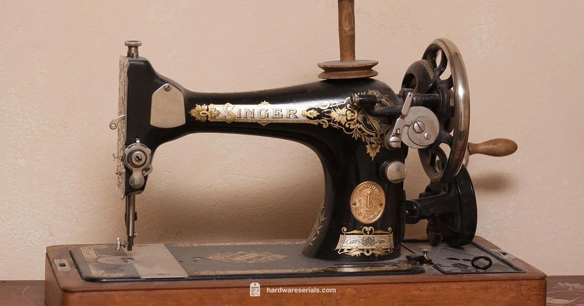 Locate Your Singer Serial - Hardware Serials