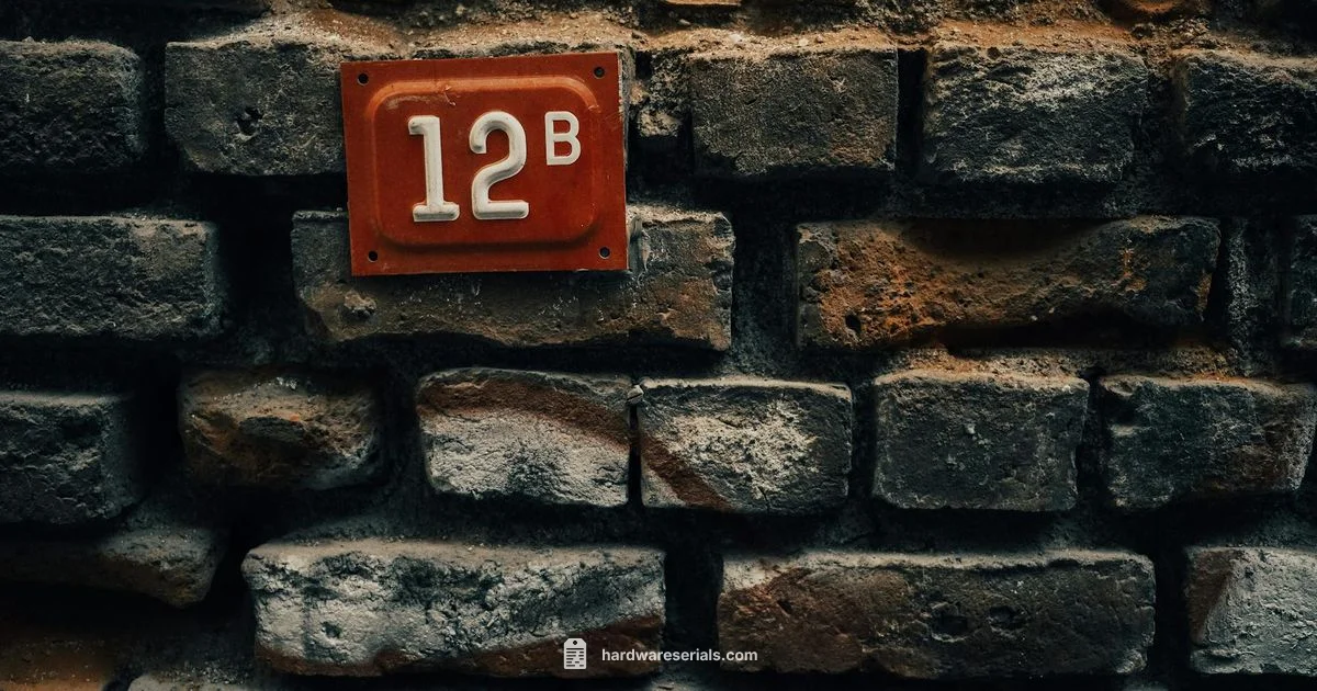 Serial vs Certificate Numbers - Hardware Serials