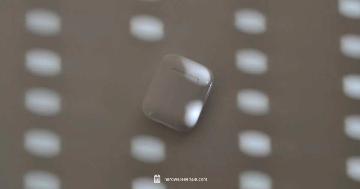 AirPods Serial Lookup - Hardware Serials