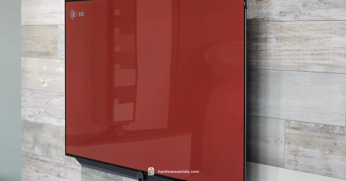 Lookup TV Serial - Hardware Serials