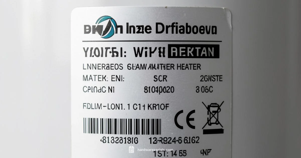 Date Code Decode - Hardware Serials