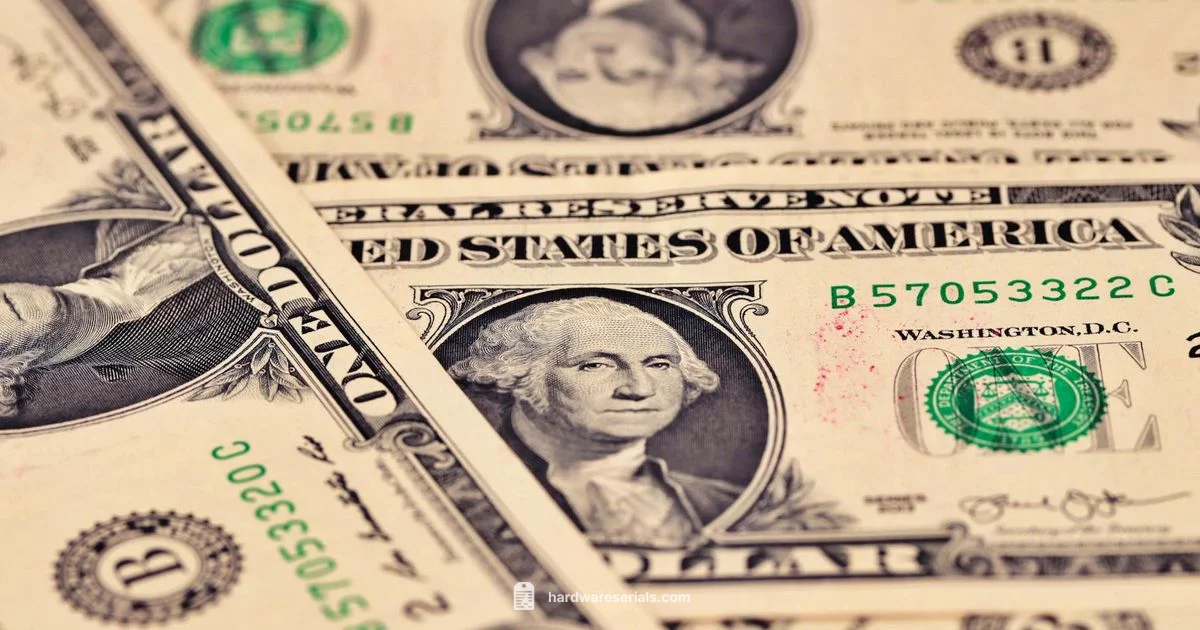 Serial Numbers on Bills - Hardware Serials