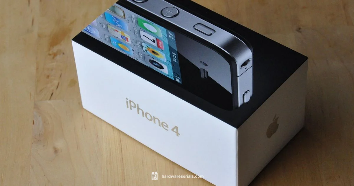 Find Your iPhone Serial - Hardware Serials