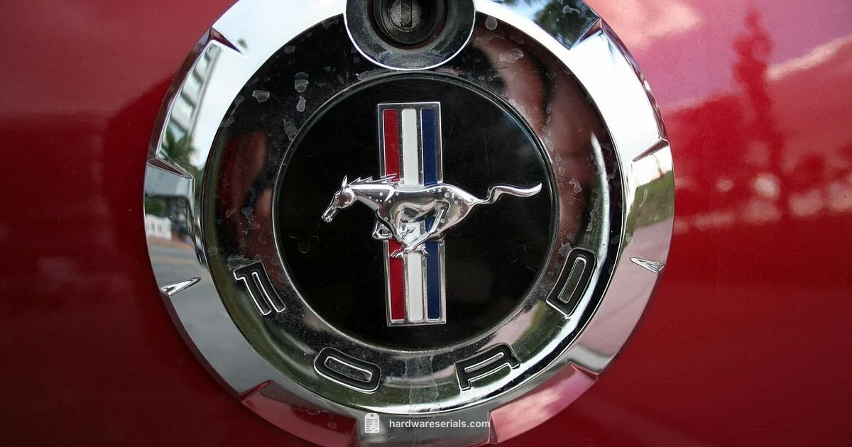 7.3 Serial Location - Hardware Serials