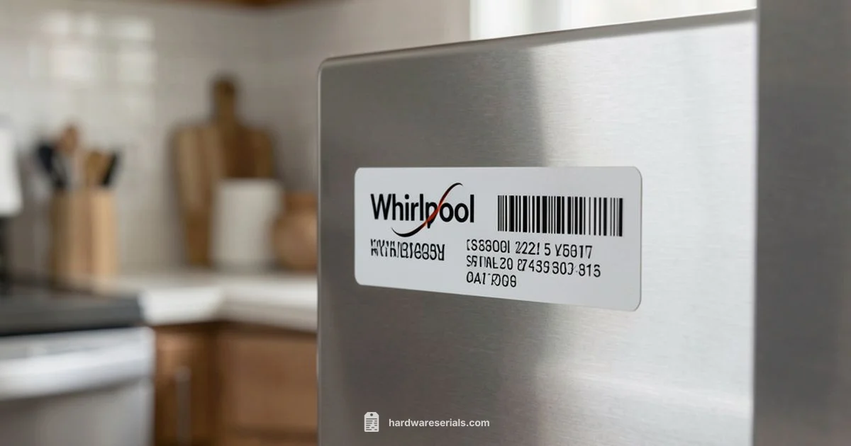 Whirlpool Serial Lookups - Hardware Serials