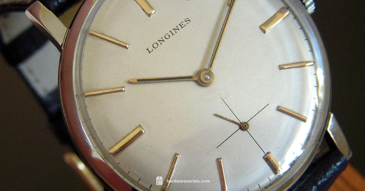 Longines Serial Scan - Hardware Serials