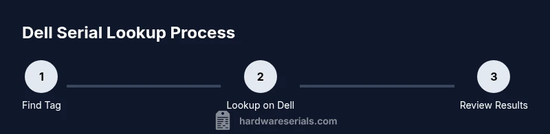 Process for Dell serial lookup
